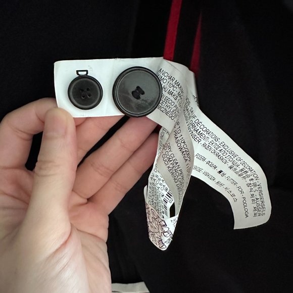 Zara Winter Wool Coat in Navy - Size XS - Picture 6 of 6